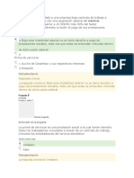 Examen 2 en Nomina y Prestaciones Sociales