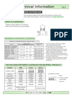 Technical Information: What Is Clearance?