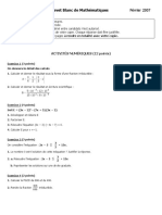 BB Math Fevrier 07 PDF