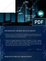 Manual de Uso Google Meet PDF