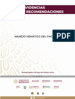 Manejo Hematico PDF