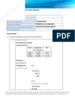 Xecuaciones de Orden Superior