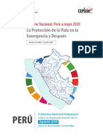 Informe Nacional Peru A Mayo 2020 II INV Peru Ceplan 20200805 PDF