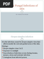 Viral & Fungal Infections of Skin