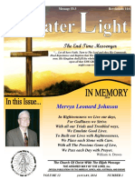 Mervyn Leonard Johnson: The End Time Messenger