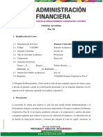 Unidad de Aprendizaje Finanzas Corporativas Fase II - 318