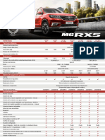 Nueva Ficha Tecnica Carta New MG RX5