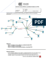 2 Configuración de Rutas Estaticas y Predeterminadas Ipv6 PDF