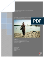 ''Climate Migrants in Bangladesh'' - A Literature Review PDF