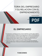 HISTORIA DEL EMPRESARIO Diapos