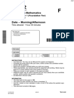 Practice QP - Paper 1 OCR Maths GCSE