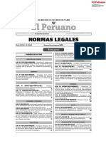 Normas Legales: Umario