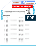 Mitad y Tercia de Un Numero para Tercero de Primaria PDF