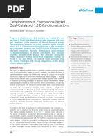 Developments in Photoredox/Nickel Dual-Catalyzed 1,2-Difunctionalizations