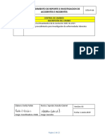 SSTA-P-04 Procedimiento. Reporte e Investigacion de Accidentes e Incidentes