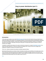 Types of Neutral Earthing in Power Distribution Part 1