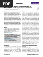 Role of The P2X7 Receptor in The Pathogenesis of Type 2 Diabetes and Its Microvascular Complications