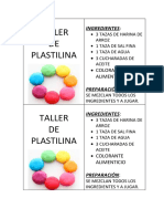 Taller de Plastilina