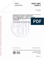 ABNT NBR 16655-3 - Climatização Residencial