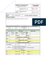 WATER INJECTION RFIs