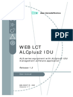 WEB LCT ALCplus2 IDU ALS Series Equipmen PDF