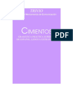 Cimientos Gramatica Española PDF