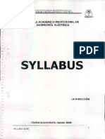 Syllabus de Electrica PDF