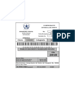 Comprobante Indice 2018