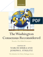 The Washington Consensus Reconsidered - Towards A New Global Governance PDF