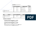 Inputs and Outputs List Page:1/4: Example-5: Conveyor