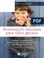 Alimentación Saludable para Niños Geniales - Griselda Herrero Martín PDF