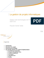 Cours 5 - Gestion de Projets