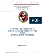 Primera Parte Proyecto - Obras Ii PDF