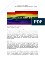 Divinalaw - Sogie Equality Bill