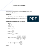 Beta Gamma Function and Applications of Definite Integral