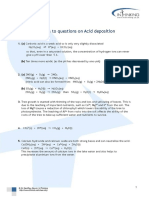 SL & HL Answers To Questions On Acid Deposition: © DR Geoffrey Neuss, Inthinking