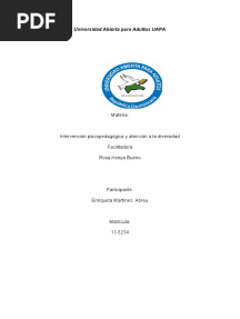 Universidad Abierta para Adultos UAPA Mirna