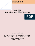 Nutrition Nursing: Proteins