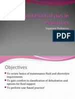 Fluids and Electrolyte Pediatrics