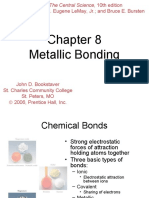 Metallic Bonding: Theodore L. Brown H. Eugene Lemay, Jr. and Bruce E. Bursten