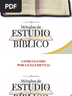 Lección N°1 Técnicas de Estudio Bíblico - Theo-Logos 2020