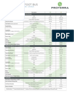 Proterra Catalyst 35 FT Bus Spec Sheet CANADA