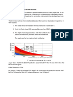 Termination Criteria Report in Case of D