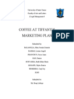 Coffee at Tiffany'S Marketing Plan