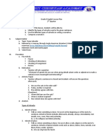 Grade 9 English 2nd Quarter Lesson Plan