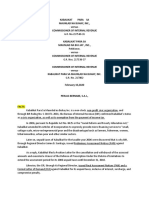 Tax Cases Kabalikat para Sa Maunlad Na Buhay, Inc., - Versus - Commissioner of Internal Revenue and Association of International Shipping Lines v. Sec. of Finance G.R. No. 222239, January 15, 2020