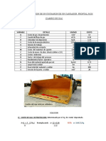 Costo de Reparacion de Un Cucharon de Un Cargador Frontal 962H