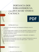 A Importancia Dos Microrganismos Na Producao de Vinho