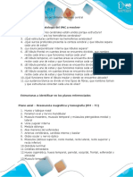 Cuestionario Estructuras Sistema Nervioso Central, Oido y SPN