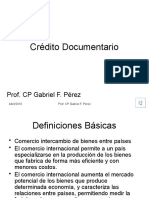 CREDITO DOCUMENTARIO Con Audio - Diapositivas